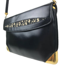 Load image into Gallery viewer, Vintage Christian Dior Navy Trotter Detail Handbag