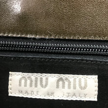 Load image into Gallery viewer, Vintage Miu Miu Shoe Lace Leather Shoulder Bag